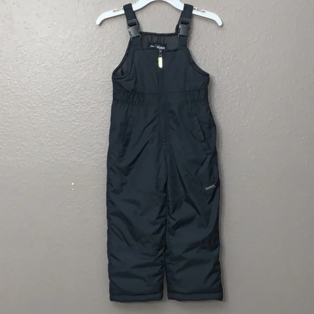 OshKosh B'Gosh Boys' Perfect Snowbib Snowsuit Skibib size 4 little boy’s